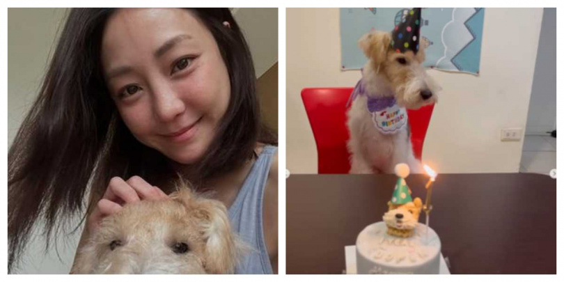 謝欣穎開心幫兒子慶生，王柏傑的心情卻不太美麗。（圖／翻攝自IG）