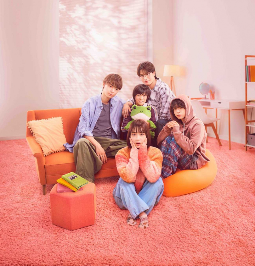 《我家弟弟們給你添麻煩了》翻拍超人氣戀愛漫畫,由畑芽育獨挑大樑,配對作間龍斗、織山尚大等男團鮮肉演出。(圖/金馬執委會提供)