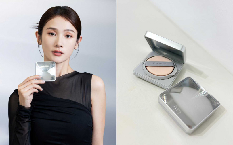 PONY EFFECT零暗沉特霧持久氣墊SPF40 PA++ 15g x2／1,380元（圖／吳雅鈴攝、品牌提供）