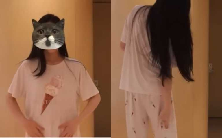 拍打雙側髀窩（腹股溝）和拍打雙側膕窩（膝窩）。（圖／取自lily vlog）