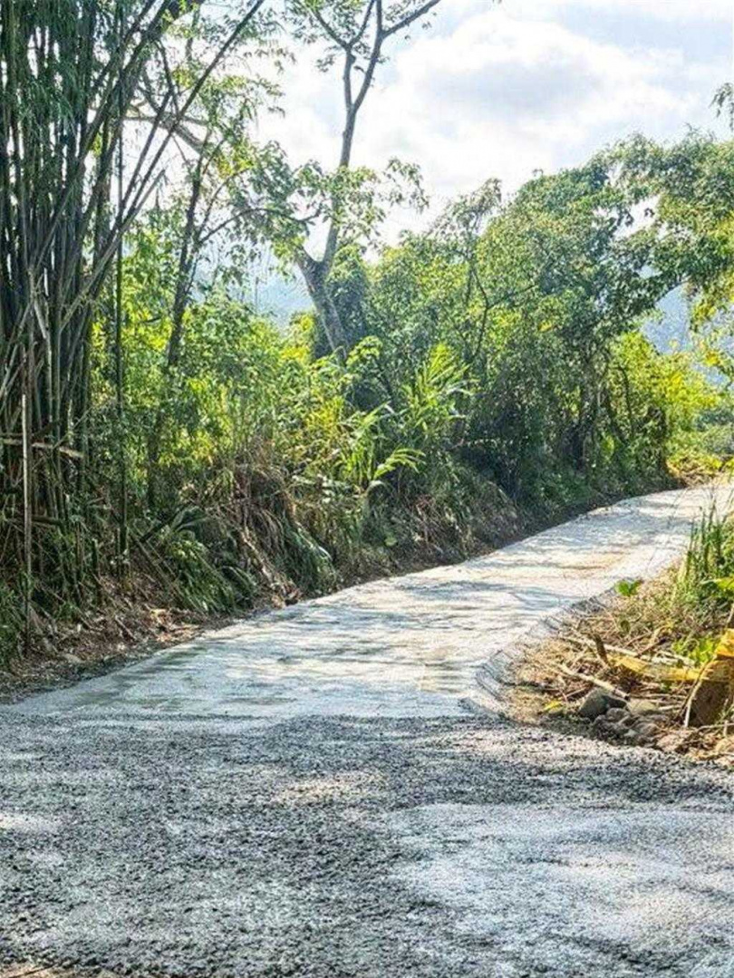 近700公長、寬4公尺多的便道，目前已開放人車通行。（圖／翻攝自中埔鄉長李碧雲臉書）