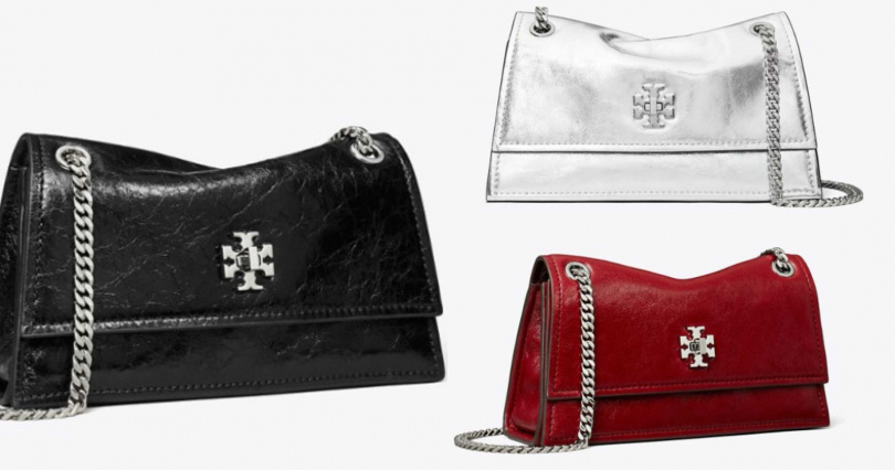 TORY BURCH KIRA TURNLOCK 迷你肩背包／15,600元（圖／品牌提供）