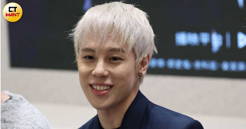 孫麥傑從DJ轉戰演員，第一部戲就是BL劇。（圖／林士傑攝）