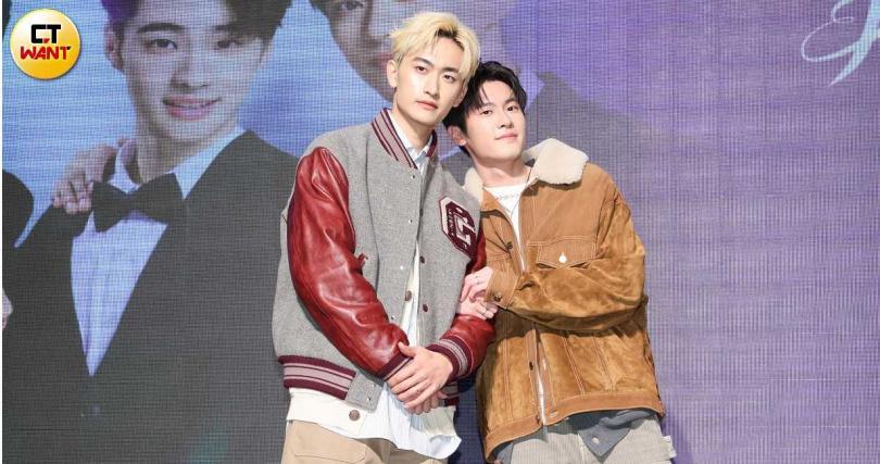 毛祁生、張家陞親密戲竟起生理反應。（圖／林士傑攝）