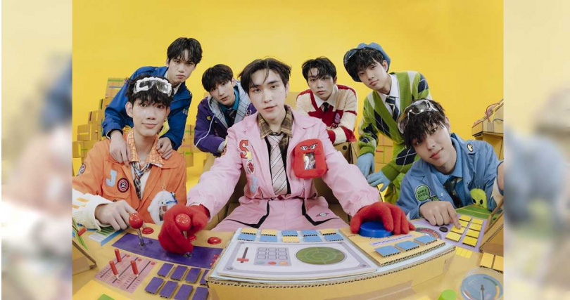 平均年齡僅18歲的男團「F.F.O」，自《原子少年2》冠軍團出道。（圖／踢帕娛樂提供）