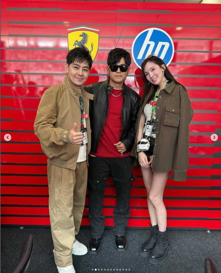 據悉陳若儀（右）的一雙美腿讓林志穎（左）一見鍾情。（圖／翻攝自陳若儀IG）