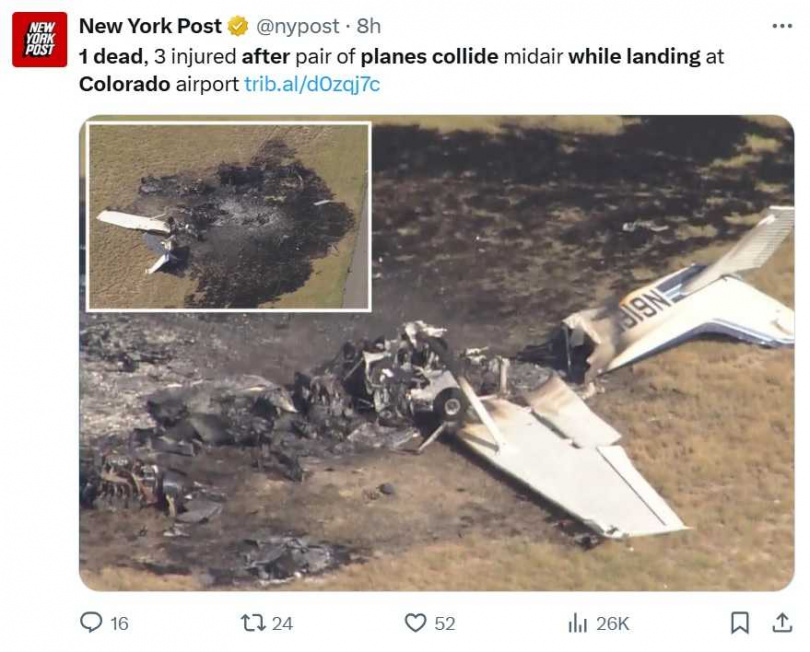 FAA 與 NTSB 已介入調查,將檢視飛行記錄與通訊資料,釐清事故原因。(圖/翻攝自X,@nyposts)