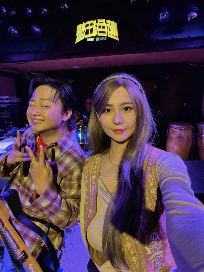 賴銘偉與洪蓉原本是網友,過去從未合作過。(圖/賴銘偉提供)