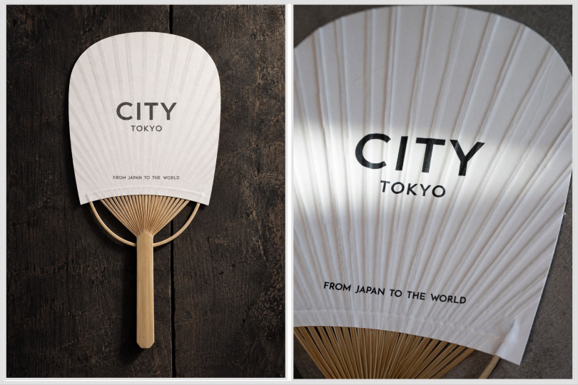 CITY TOKYO台北首店開幕推出限量小竹扇，購買商品即可獲贈，數量有限、送完為止。（圖／品牌提供）