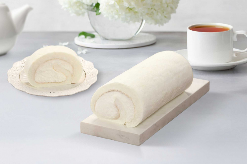 「雪天使生乳捲」。（420元，圖／亞尼克提供)