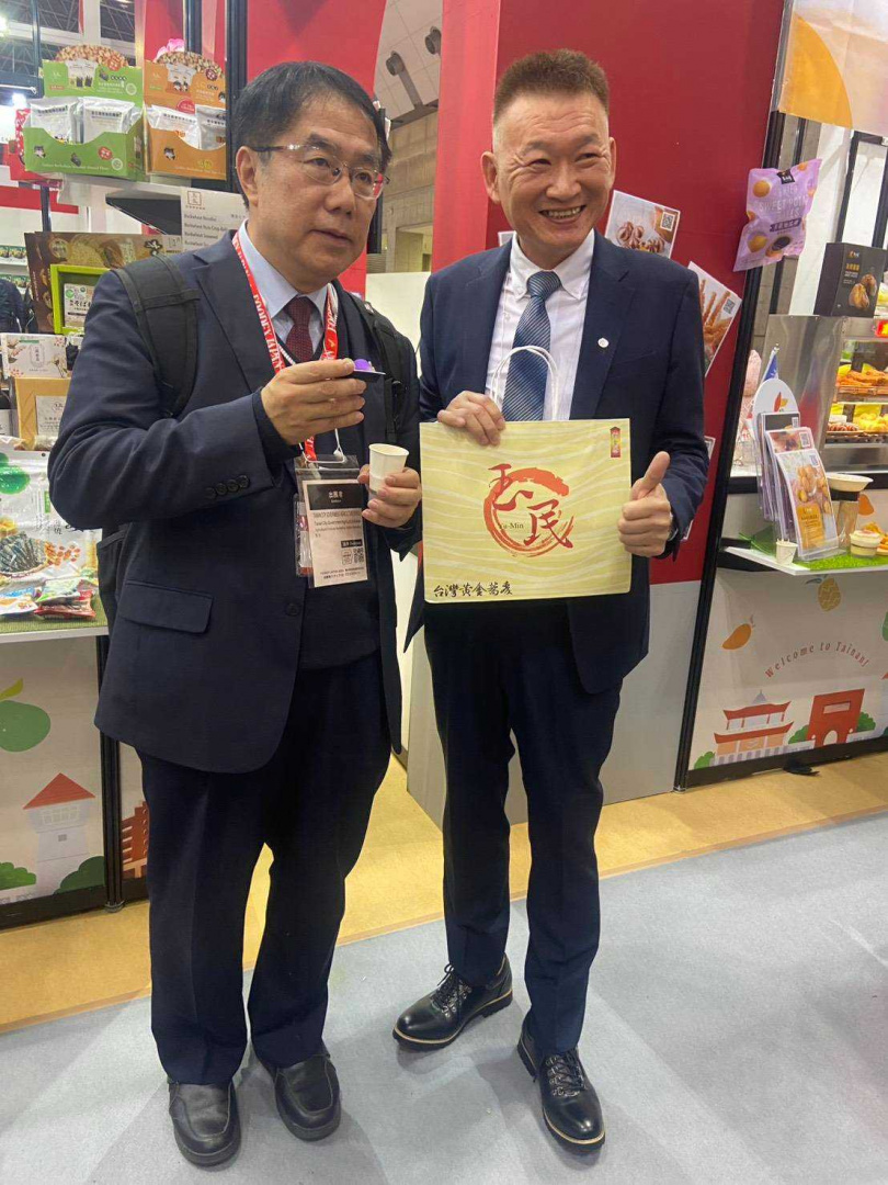 「東京國際食品展」臺南隊傳喜訊！開展3天接單破3億已超去年金額。（圖片提供／臺南市政府）