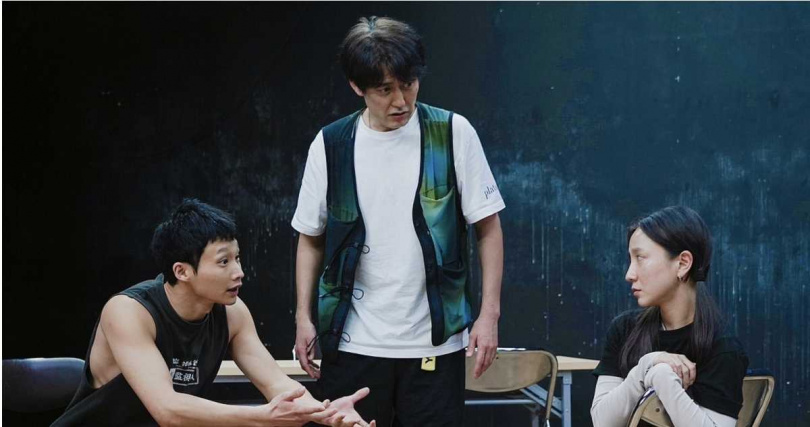 黃冠智和張寗赴日排練舞台劇《流浪樹》。(圖/影一製作所)