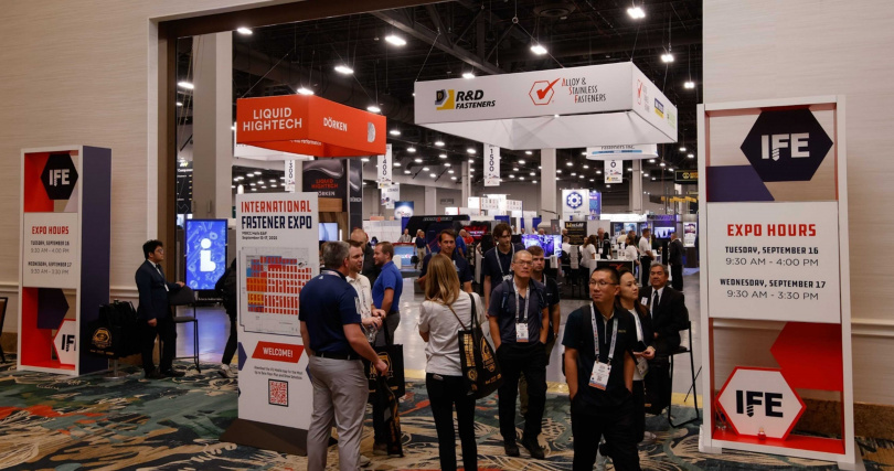 IFE展自1981年創立以來已歷經超過40個年頭，是北美最大、最具歷史的扣件專業展。（圖片提供／高雄市政府）