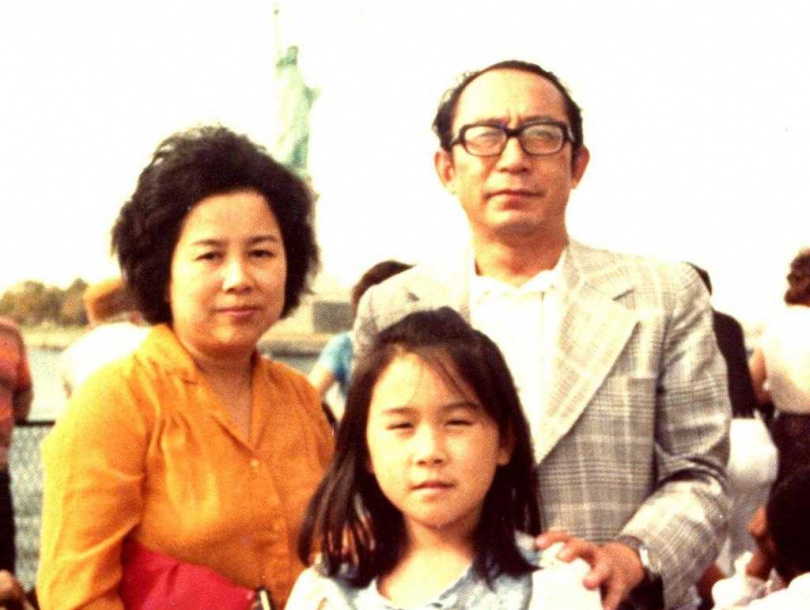 曲艾玲與父母感情相當好。(圖/曲艾玲提供)