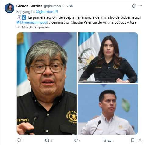 瓜地馬拉首都近郊的某監獄爆出安全破口，20名18街幫成員疑於家屬探視期間陸續逃脫，事後才經清點揭露真相。（圖／翻攝自X，@gburrion_PL）