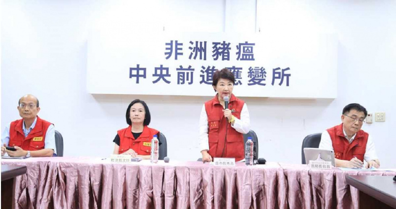 中央前進應變所27日再度召開記者會。(圖/中時記者馮惠宜攝)