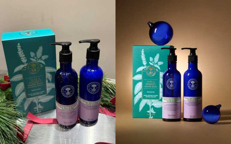 &nbsp;Neal’s Yard Remedies 薄荷佛手柑護手禮盒 1,500元（圖／品牌提供、黃筱婷攝）