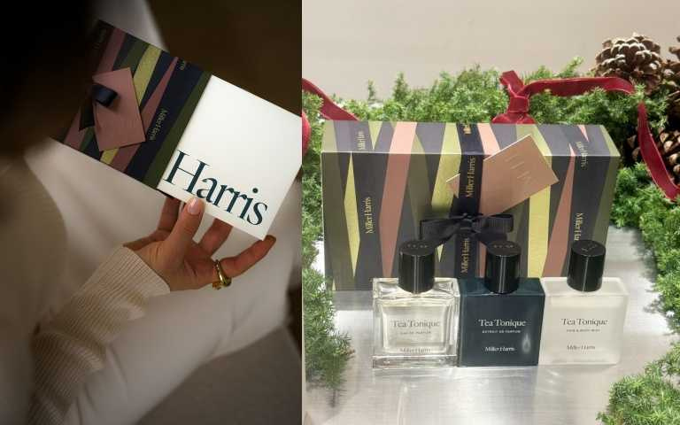 &nbsp;Miller Harris 午後伯爵藏家禮盒 6,500元(裡面包含淡香精＋濃香精＋髮香噴霧，一盒包好包滿)（圖／品牌提供、黃筱婷攝）