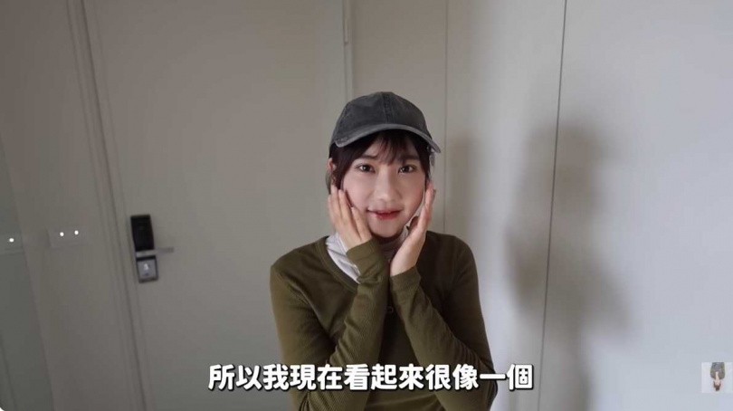 愛莉莎莎撞臉胡瓜。（圖／翻攝YouTube／愛莉莎莎）