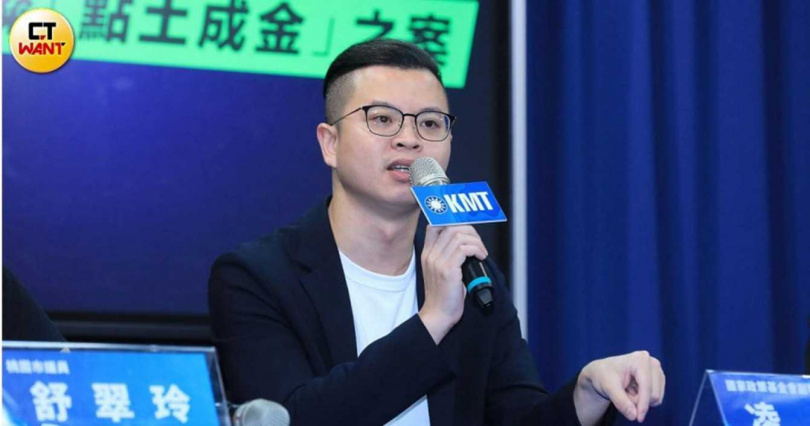 桃園市議員凌濤（圖）分析桃園市長2026民進黨人選藏心機。（圖／周志龍攝）