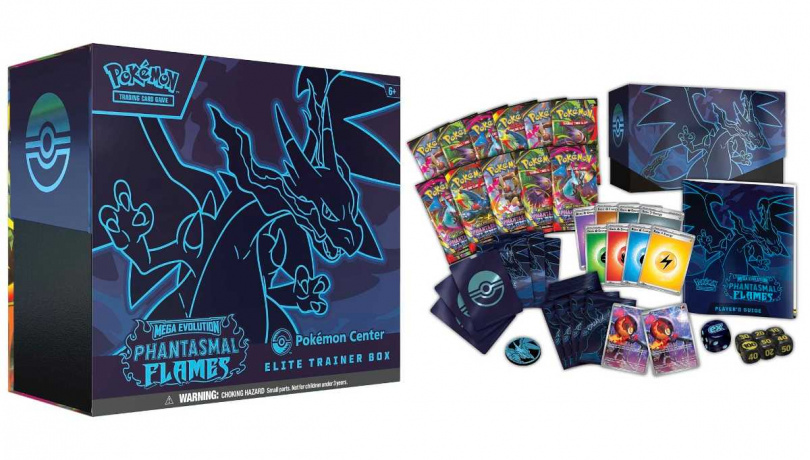 「寶可夢TCG︰超級進化—幻影火焰菁英訓練家禮盒」。
