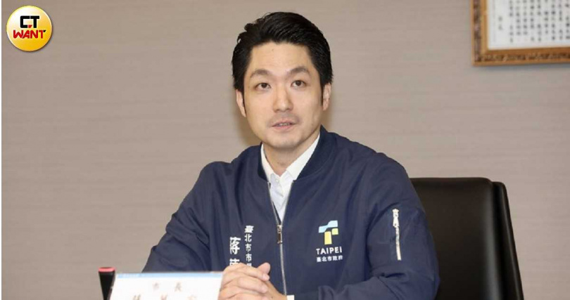 綠營民代美言台北市長蔣萬安（圖）之語引爆言語交鋒。（圖／方萬民攝）