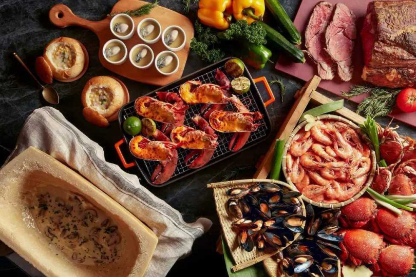 KKday推出多款飯店餐券52折起，圖為台北喜來登大飯店十二廚。（圖／KKday提供）