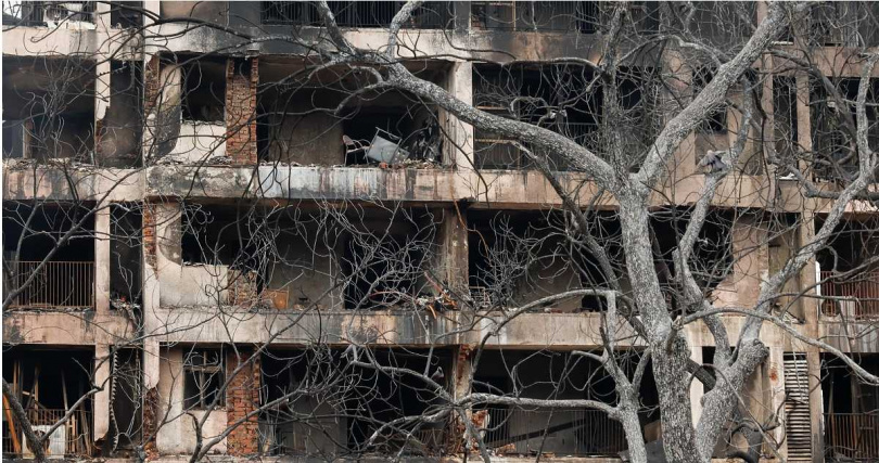 印度航空一架波音787-8夢幻客機、編號AI-171航班，昨（12日）下午才剛從印度阿默達巴德機場起飛不到一分鐘，隨即失事墜毀在一處醫學院宿舍，除了一名英國籍男乘客奇蹟倖存外，機上241人無人生還。（圖／達志／路透社）