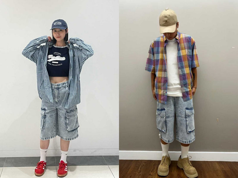 Gap牛仔工裝八分褲／1,399元（圖／品牌提供）