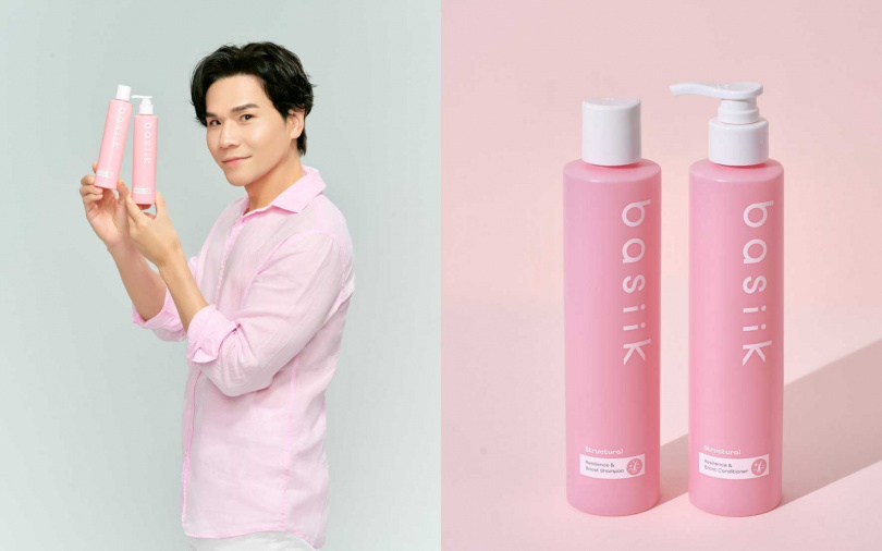 basiik品牌創辦人Kevin老師,看到自己的媽媽深受細軟髮扁塌的困擾影響,花長時間研究與測試,才終於與實驗室團隊研發出此款可真正解決細軟髮髮根無力現象的「結構式蓬韌系列」。(圖/品牌提供)