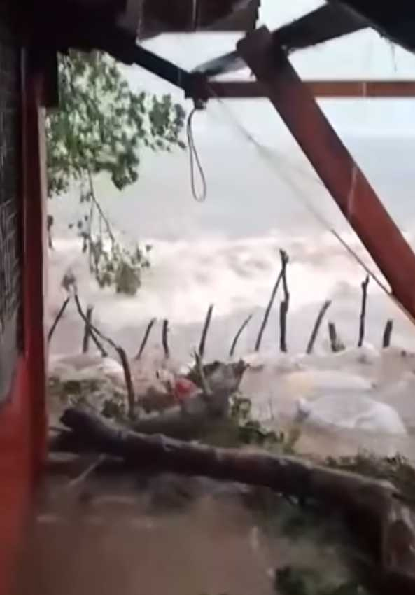 中度颱風「鳳凰」今天（9日）逼近菲律賓，風力驟增至強烈等級。（圖／翻攝自臉書，Philippine Red Cross）