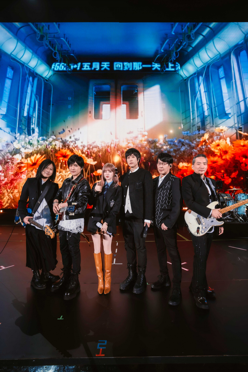 五月天邀請宋雨琦擔任嘉賓。(圖/相信音樂提供)