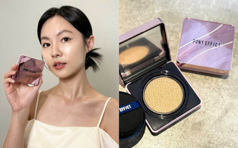 PONY EFFECT極水透光氣墊粉餅升級版／1,380元（圖／吳雅鈴攝）