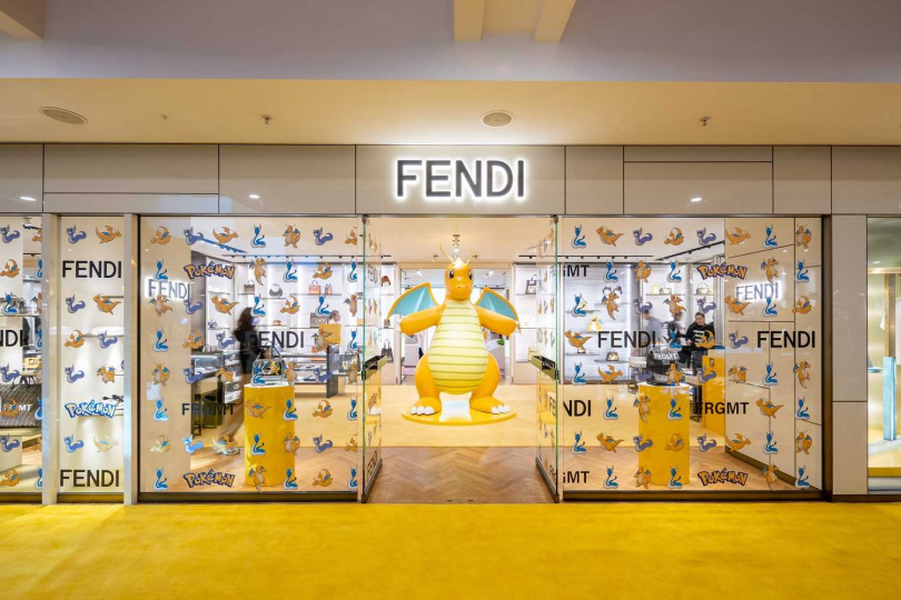 FENDI x FRGMT x POKÉMON 聯名系列 （圖／品牌提供）