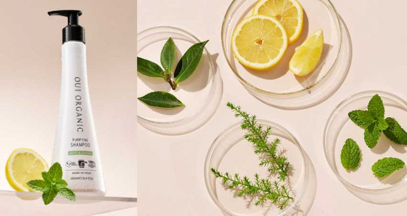 OUI ORGANIC 唯有機 薄荷檸檬淨化洗髮精250mL／780元（圖／品牌提供）