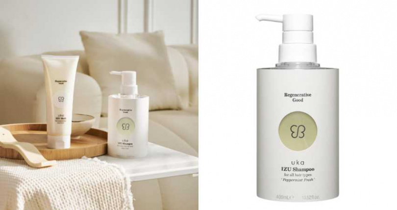 uka 森肽賦活沁涼洗髮露 400ml／1,500元（圖／品牌提供）