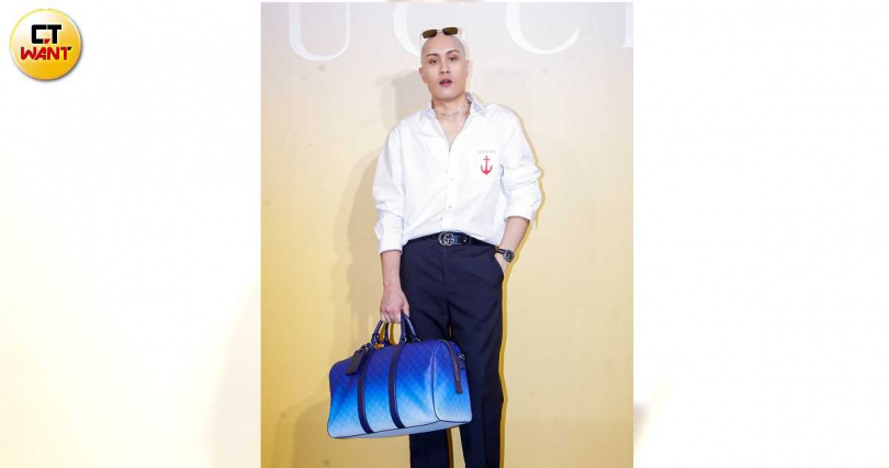 黃宣自爆曾光溜溜在島上騎腳踏車。(圖/趙文彬攝)