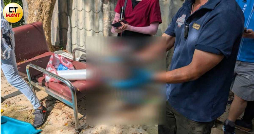 流浪動物珍愛協會18日會同公部門與保七總隊前往苗栗頭份山區進行稽查，查獲總重約800公斤的野生動物肉品與疑似流浪犬隻肉品。（圖／林冠吟攝）