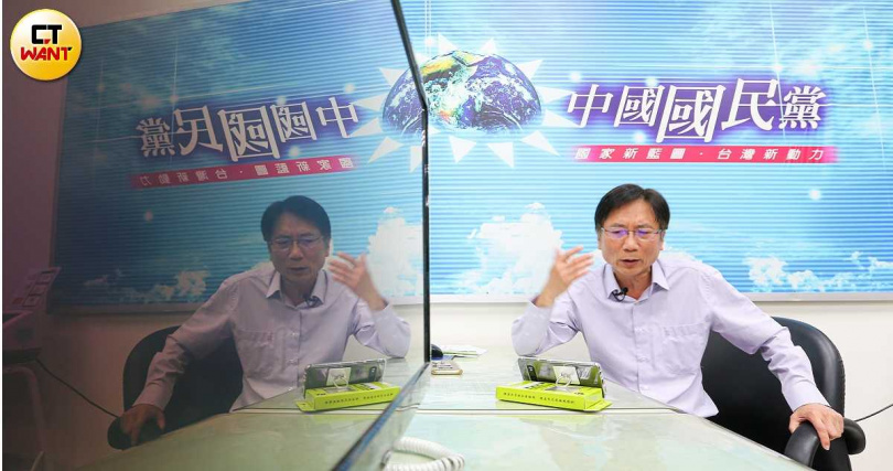 詹江村認為,藍白在桃園並無太大競爭,氣氛和諧。(圖/CTWANT資料照)