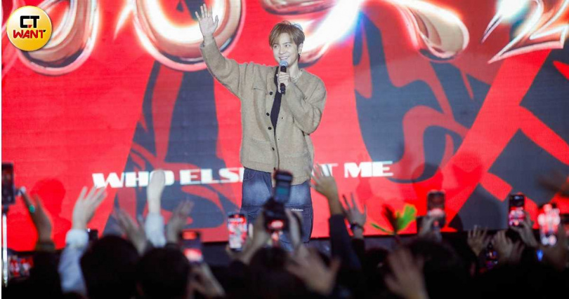 羅志祥是三立尾牙演出嘉賓。（圖／趙文彬攝）