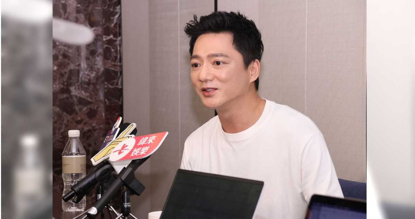 藍葦華越來越重視身體健康。(圖/焦正德攝)