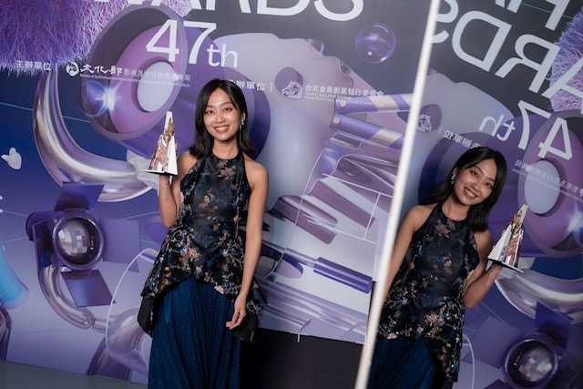 楊富江以《留學生》獲第47屆金穗獎最佳演員獎。（圖／金穗獎提供）