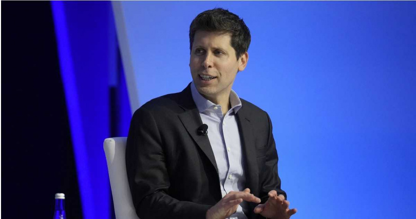 OpenAI執行長奧特曼(Sam Altman)。(圖/達志/美聯社)