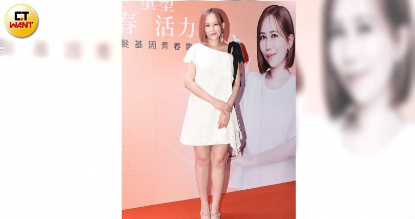 瑪菲司曾和沈玉琳合作單曲〈買爆它〉。（圖／楊澍攝）