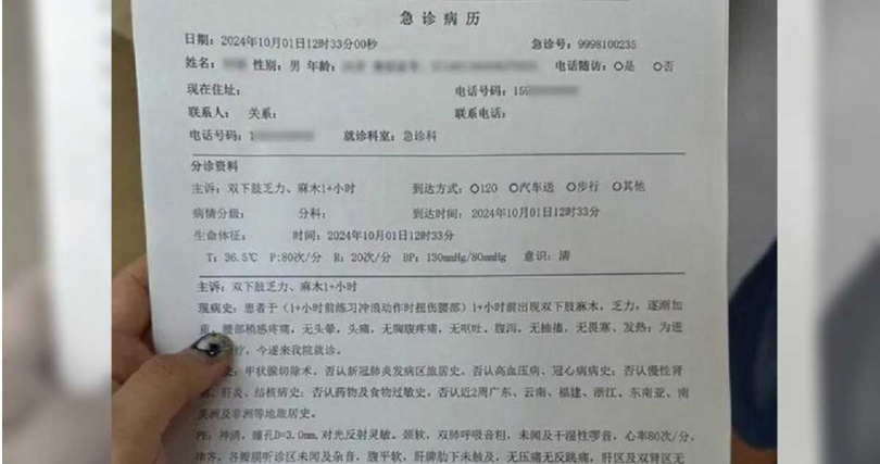 小娜在社群平台發文還原男友從受傷到癱瘓的整個過程，希望藉此提醒更多人關注水上運動風險。（圖／橙柿互動）