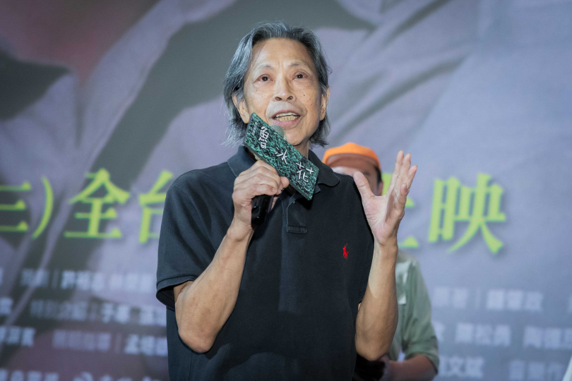 《魯冰花》原著小說作者鍾肇政之子鍾延威哽咽分享當年父親觀影時，廳內全是觀眾此起彼落的啜泣聲。（圖／國家電影及視聽文化中心）