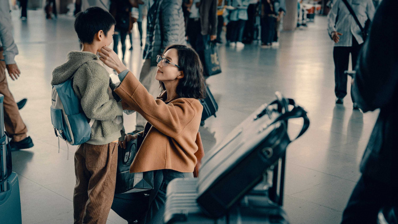 現實中的張鈞甯尚未結婚生子，劇中先體會母愛。（圖／公視、中華電信、瀚草文創）