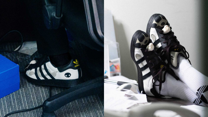 adidas Originals x OFFGOD SUPERSTAR 82／5,290元（圖／品牌提供）