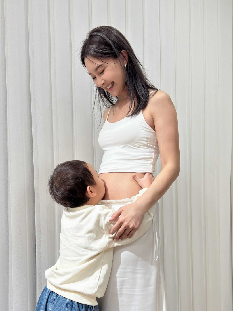 陳瑋薇現已懷胎四個月。（圖／陳瑋薇提供）