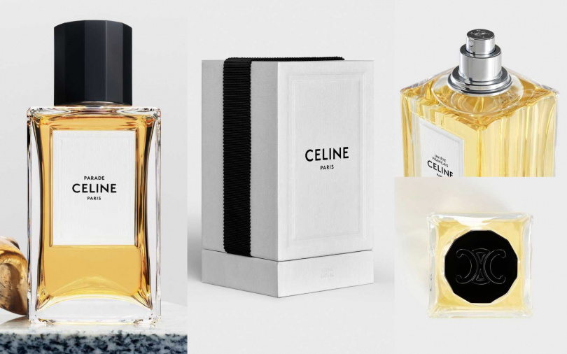 瓶身設計延續CELINE一貫的裝飾藝術美學，高訂感滿滿，連放在梳妝台都像藝術品一樣耐看。（圖／品牌提供）